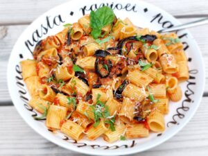 Recept Pasta alla norma - mediterraan dieet