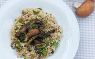 Risotto met paddenstoelen