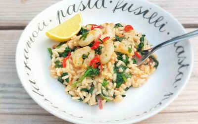 Risotto met garnalen